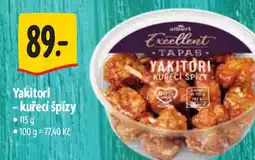 Albert Yakitori kuřecí špízy nabídka