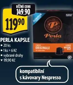 Albert Perla kapsle nabídka