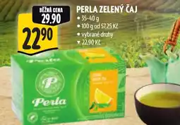 Albert Perla zelený čaj nabídka