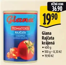 Albert Giana Rajčata krájená nabídka