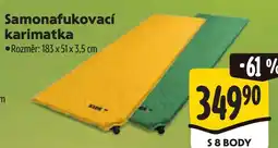 Albert Samonafukovací karimatka nabídka