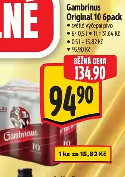 Albert Gambrinus Original 10 nabídka