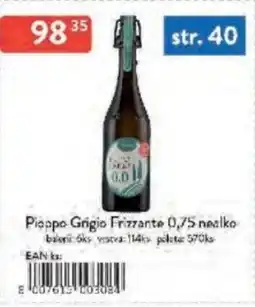 Qanto Pioppo Grigio Frizzante nealko nabídka