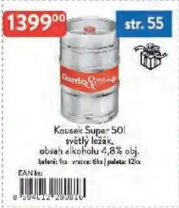 Qanto Kousek Super světlý ležák nabídka