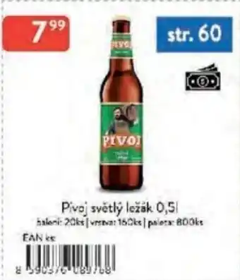 Qanto Pivoj světlý ležák nabídka