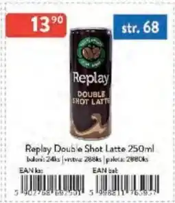 Qanto Replay Double Shot Latte nabídka
