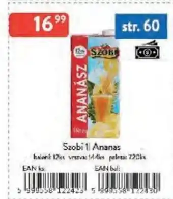 Qanto Szobi Ananas nabídka