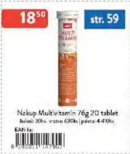 Qanto Nakup Multivitamin 20 tablet nabídka