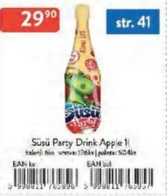 Qanto Susu Party Drink Apple nabídka