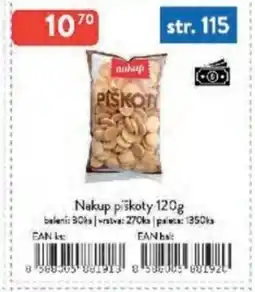 Qanto Nakup piškoty nabídka