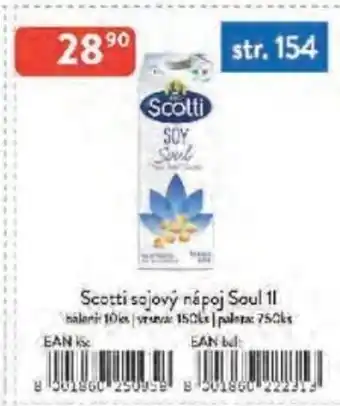 Qanto Scotti sojovy napoj Soul nabídka