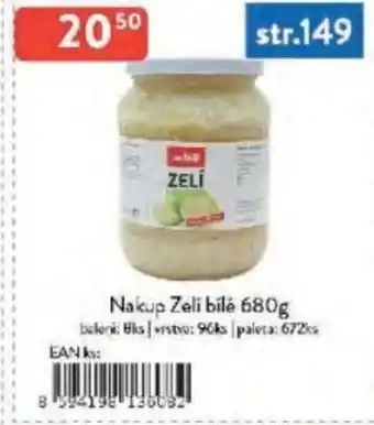 Qanto Nakup Zeli bilé nabídka