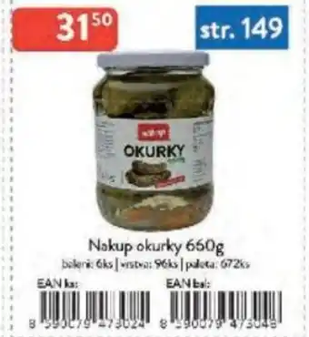 Qanto Nakup okurky nabídka