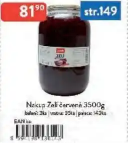 Qanto Nakup Zeli červené nabídka
