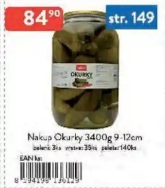Qanto Nakup Okurky 9-12cm nabídka
