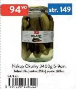 Qanto Nakup Okurky 6-9cm nabídka