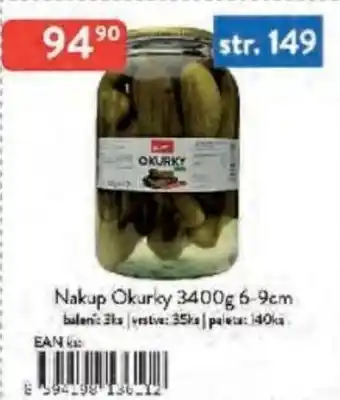 Qanto Nakup Okurky 6-9cm nabídka