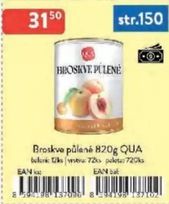 Qanto Broskve půlené QUA nabídka