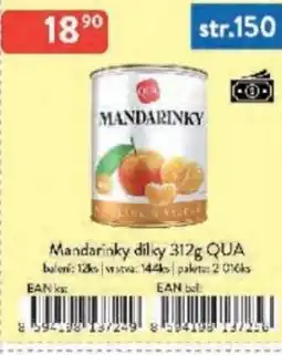 Qanto Mandarinky díly QUA nabídka