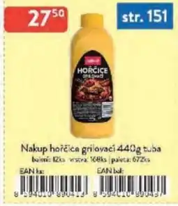 Qanto Nakup hořčica grilovaci tuba nabídka