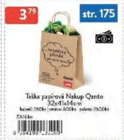 Qanto Taška papírová Nakup Qanto nabídka