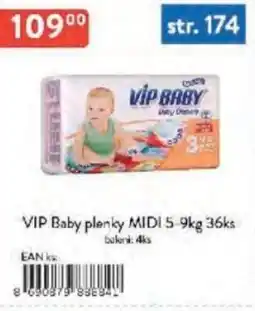 Qanto VIP Baby plenky MIDI nabídka