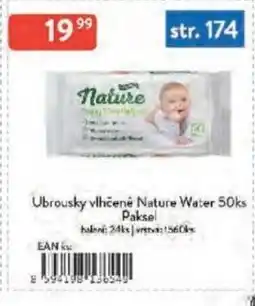 Qanto Ubrousky vlhčené Nature Water Paksel nabídka