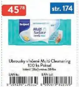 Qanto Ubrousky vlhčené Multi Cleananing Paksel nabídka