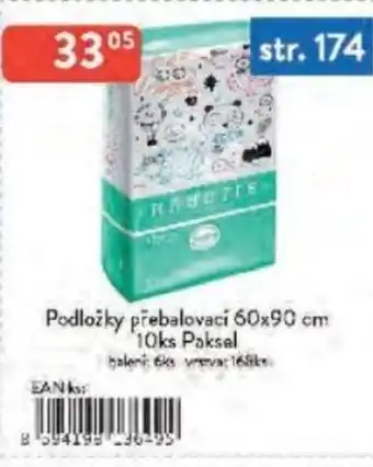 Qanto Podložky přebalovací Paksel nabídka