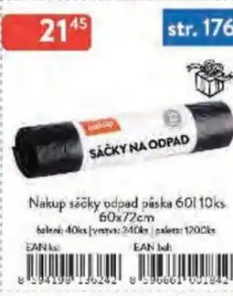 Qanto Nakup sáčky odpad páska nabídka