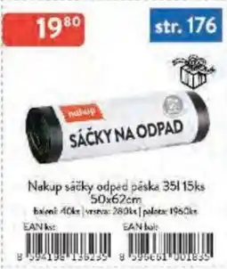 Qanto Nakup sáčky odpad páska nabídka