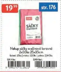 Qanto Nakup sáčky svačinové barevné nabídka