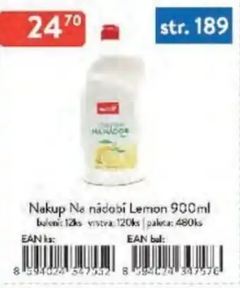 Qanto Nakup Na nádobí Lemon nabídka