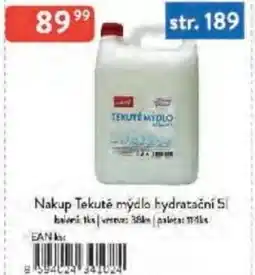 Qanto Nakup Tekute mydlo hydratacni nabídka