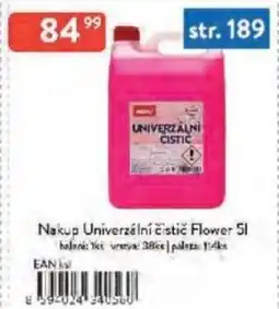 Qanto Nakup Univerzalni cistic Flower nabídka
