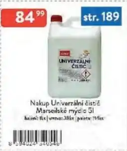 Qanto Nakup Univerzalni cistic Marseilske mydlo nabídka