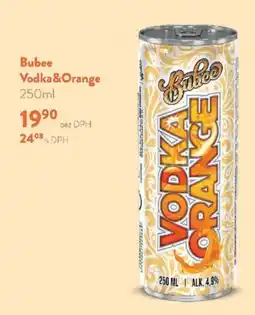 Qanto Bubee Vodka&Orange nabídka