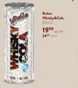 Qanto Bubee Whisky&Cola nabídka