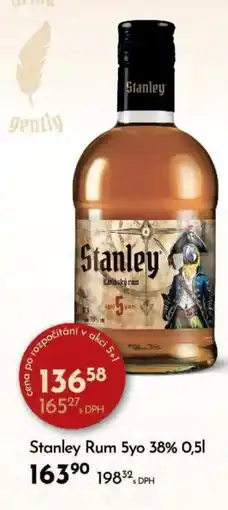 Qanto Stanley Rum 5yo 38% nabídka