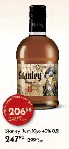 Qanto Stanley Rum 10yo 40% nabídka