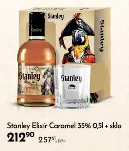 Qanto Stanley Elixir Caramel 35% + sklo nabídka