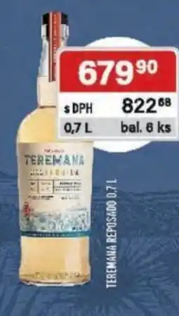Qanto Teremana reposado nabídka