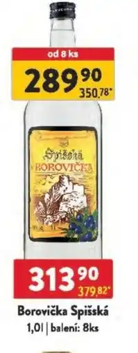 Qanto Borovička Spišská nabídka