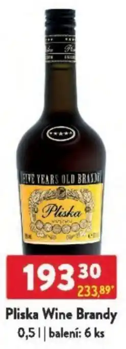 Qanto Pliska Wine Brandy nabídka