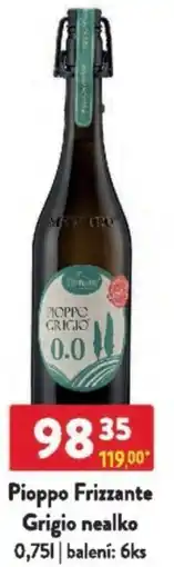 Qanto Pioppo Frizzante Grigio nealko nabídka