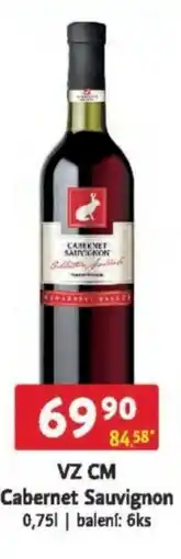 Qanto VZ CM Cabernet Sauvignon nabídka