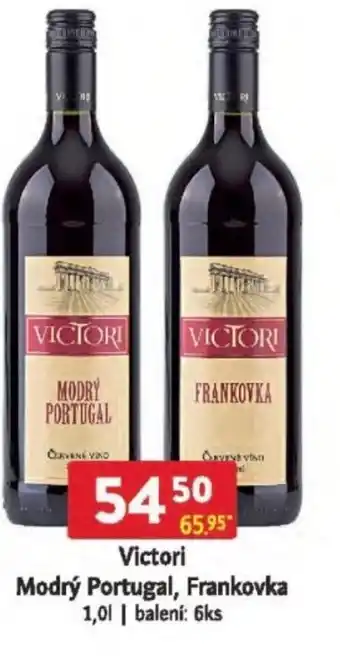 Qanto Victori Modrý Portugal, Frankovka nabídka