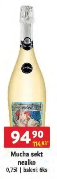 Qanto Mucha sekt nealko nabídka