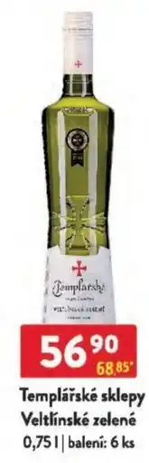 Qanto Templářské sklepy Veltlínské zelené nabídka