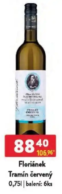 Qanto Floriánek Tramín červený nabídka